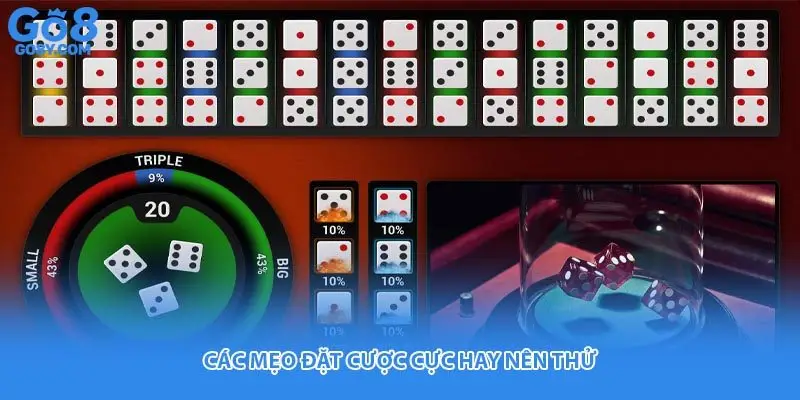 Các mẹo đặt cược cực hay nên thử